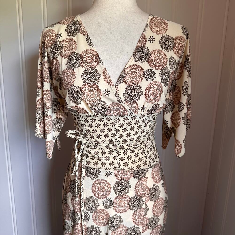 Vintage 90s/Y2K Fairy Boho Midi Dress 6 - Picture 2 of 7